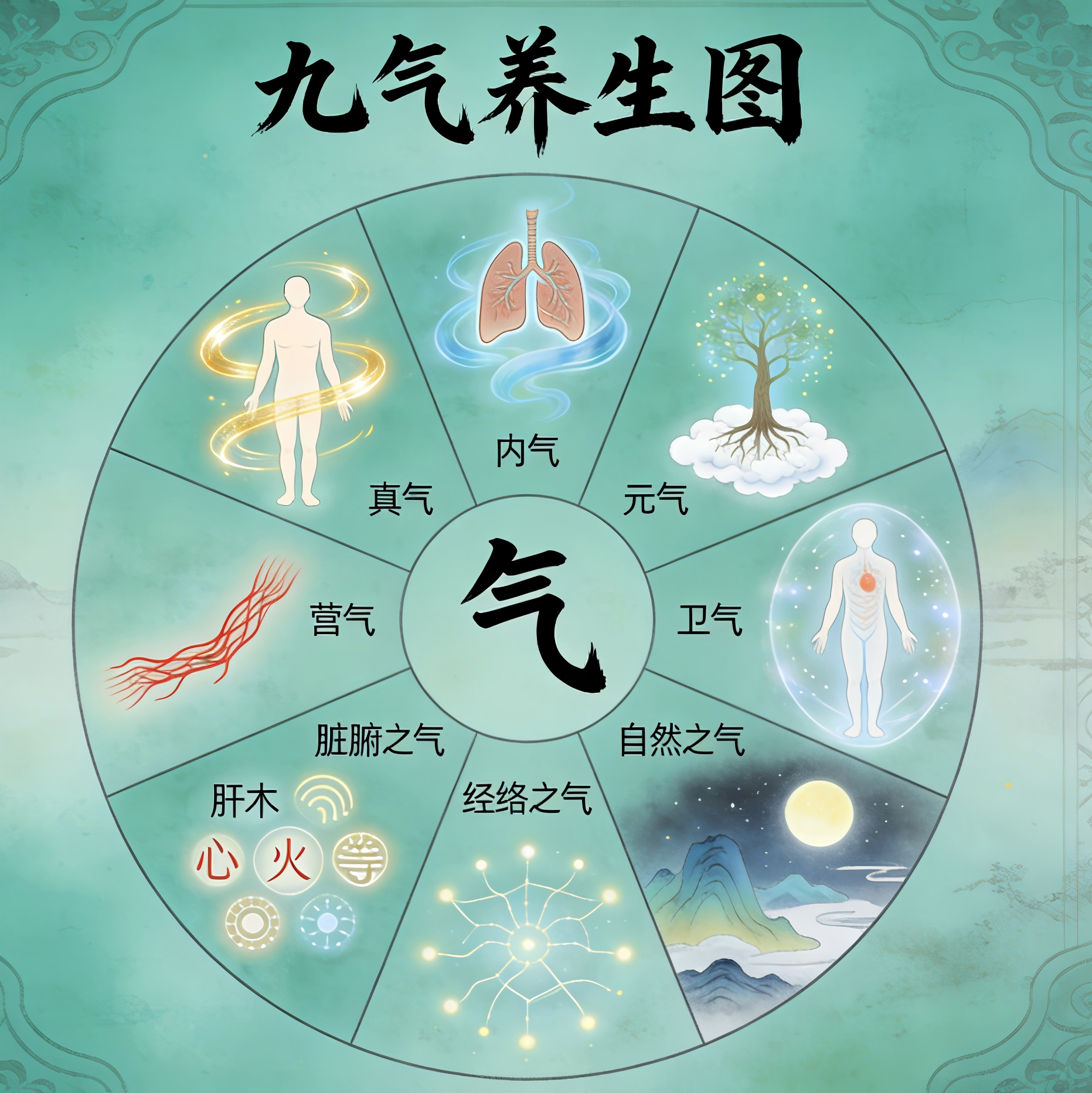 真气、内气等九类“气”的解释